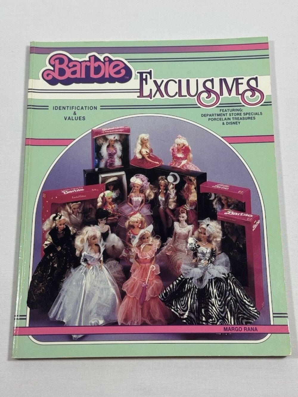 Barbie Exclusives Identification & Values Guide Book Margo Rana Collector Books